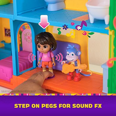 Dora the Explorer Explore & Play Rainforest Casita Playset with Dora & Boots Figures