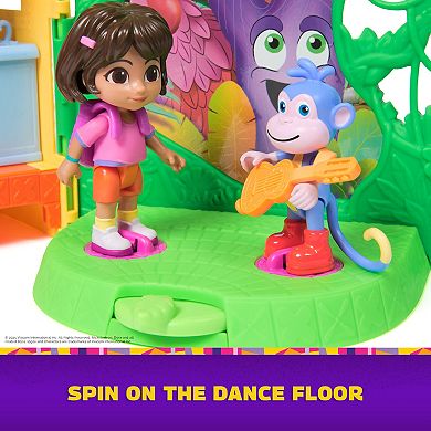 Dora the Explorer Explore & Play Rainforest Casita Playset with Dora & Boots Figures