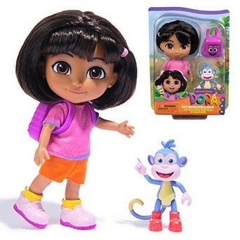 Dora the Explorer Best Friends Dora & Boots 6-Inch Doll with Clothes & Backpack