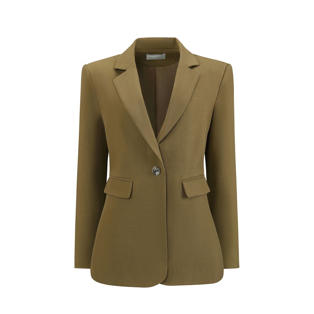Katie Women Classic Fit Long Sleeve Blazer For Work Versatile Professional Office Essential main image 0