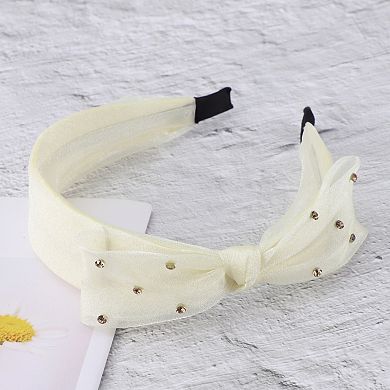 Women's Mesh Bow Headbands 1 Pc