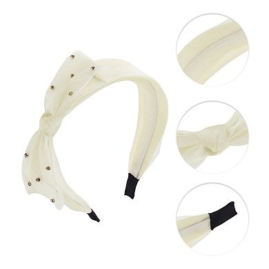 Women's Mesh Bow Headbands 1 Pc