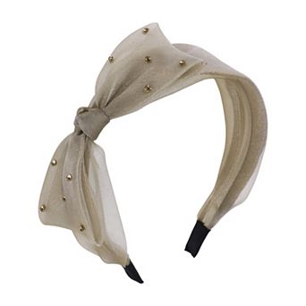 Women's Mesh Bow Headbands 1 pc