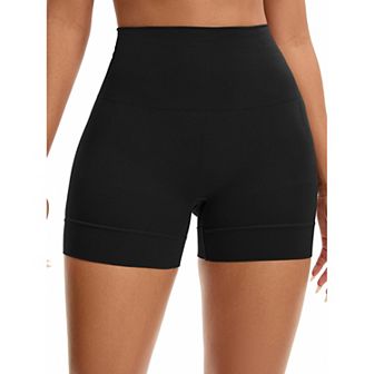 Women's High Waisted Boyshorts Underwear Soft Stretch Seamless Control Panties for Under Dresses