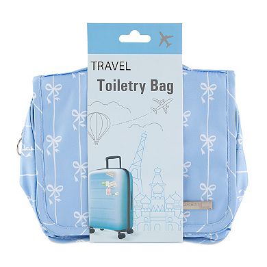 Womens Hanging Toiletry Bag with Multiple Compartments
