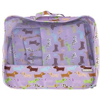 Blue Bows Travel Bag Set