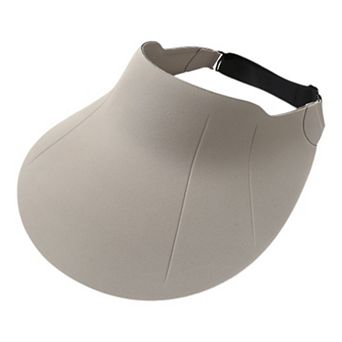 Women's Wide Brim Floppy Sun Hat with Contrast Bow Band and Structured Crown