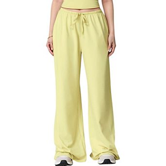 Women's Wide Leg Lounge Pants with Drawstring Waist and Relaxed Fit for All-Day Comfort