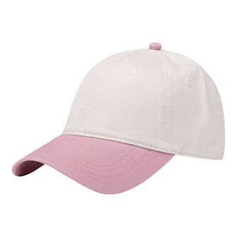 Unisex Classic Two-Tone Baseball Cap with Curved Brim and Adjustable Buckle Strap