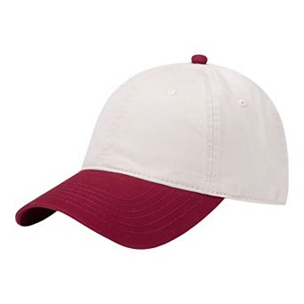Unisex Classic Two-Tone Baseball Cap with Curved Brim and Adjustable Buckle Strap