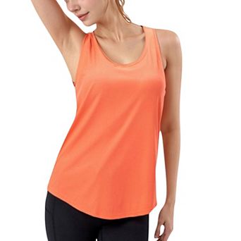 Women's Sleeveless Scoop Neck Workout Tank Top for Active and Casual Wear