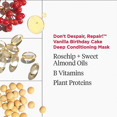 Don't Despair, Repair! Deep Conditioning Hair Mask in Vanilla Birthday Cake Scent