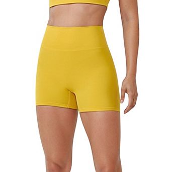 Women's High Waist Seamless Active Shorts with Smooth Finish and Body-Hugging Stretch Fit