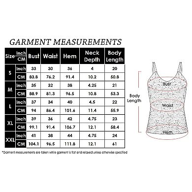 Women's Sequined Spaghetti Strap V-Neck Camisole Top for Party and Night Out