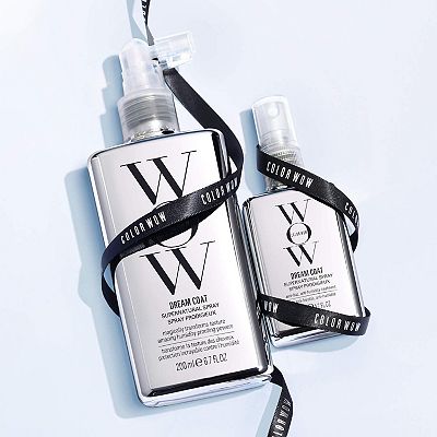 美品 COLOR WOWヘアースタイリング2個セット COLOR WOW Dream Coat Iconic Frizz Fighters Hair Duo Gift Set