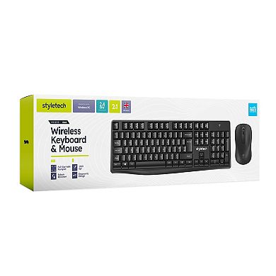 Styletech MK520 Wireless Keyboard & Mouse Bundle