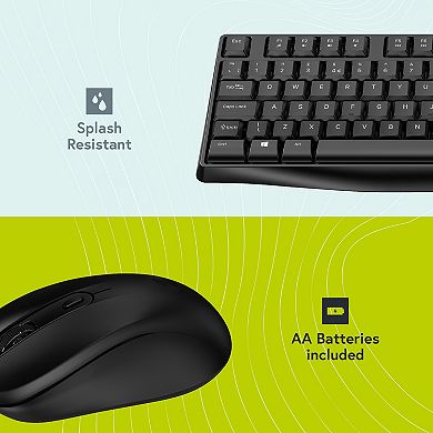 Styletech MK520 Wireless Keyboard & Mouse Bundle