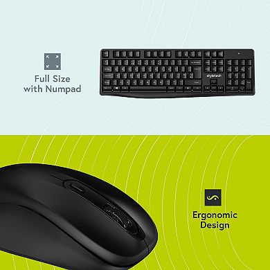 Styletech MK520 Wireless Keyboard & Mouse Bundle