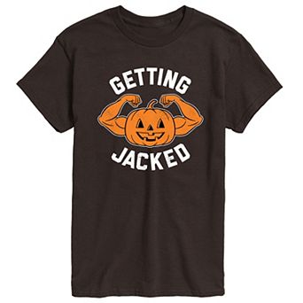 Men's Getting Jacked Pumpkin Graphic Tee