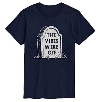 Men's The Vibes Were Off Headstone Graphic Tee