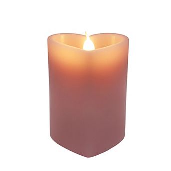 Celebrate Together™ Heart-Shaped LED Pillar Candle