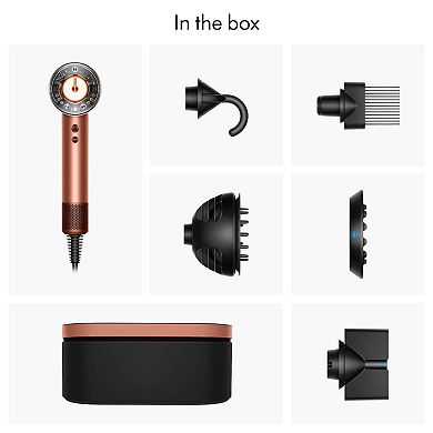 Limited Edition Supersonic Nural Hair Dryer in Amber Silk