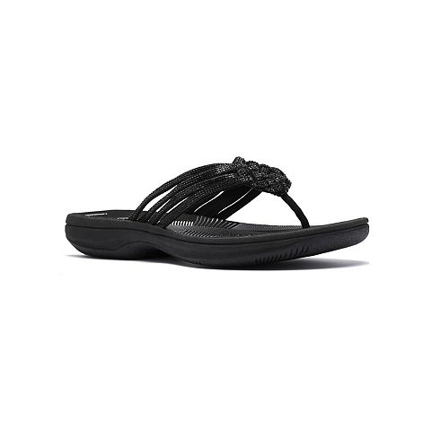Женские сандалии Clarks Breeze Gem Women's Cloudstepper Flip Flop Sandals