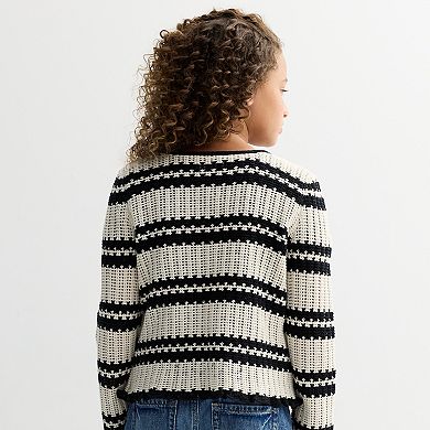 Plus Size & Regular SO® Double Tie Cardigan