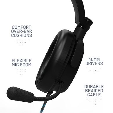 4Gamers C6-100 Gaming Headset for XBOX, PS4/PS5, Switch, PC