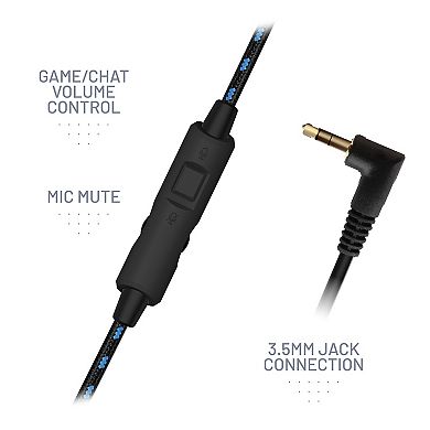 4Gamers C6-100 Gaming Headset for XBOX, PS4/PS5, Switch, PC