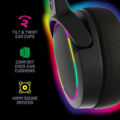 4Gamers PANTHER Premium Gaming Headset for XBOX, PS4/PS5, Switch, PC