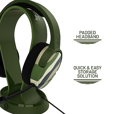 4Gamers Panther Gaming Headset with Stand - Wave Forest