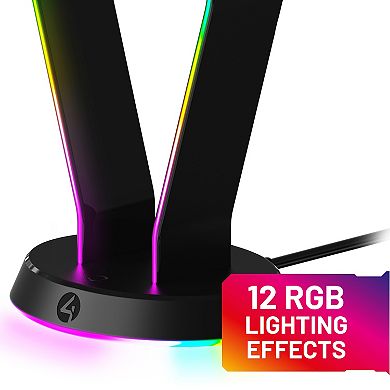 4Gamers Light Up Charging Headset Stand