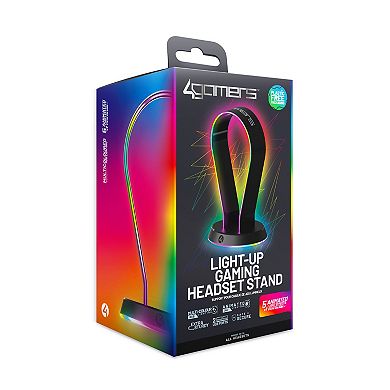 4Gamers Light Up Charging Headset Stand
