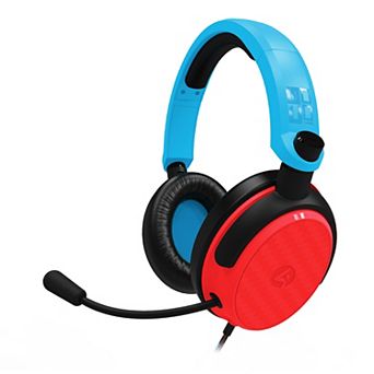 4Gamers C6-100 Gaming Headset for Switch, XBOX, PS4/PS5, PC - Red