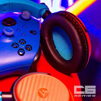 4Gamers C6-100 Gaming Headset for Switch, XBOX, PS4/PS5, PC - Red