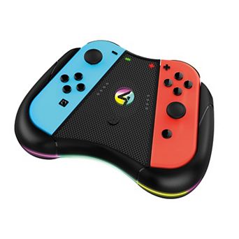 4Gamers Light Up Switch Joy-Con Play & Charge Controller