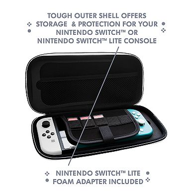 4Gamers Premium Travel Case for Nintendo Switch & Switch Lite
