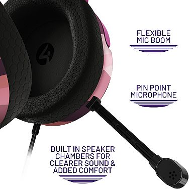 4Gamers Panther Gaming Headset WAVE - Blossom