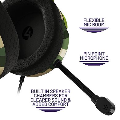 4Gamers Panther Gaming Headset WAVE - Forest