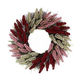 Celebrate Together™ Valentine's Day Red Tri Color Artificial Wreath