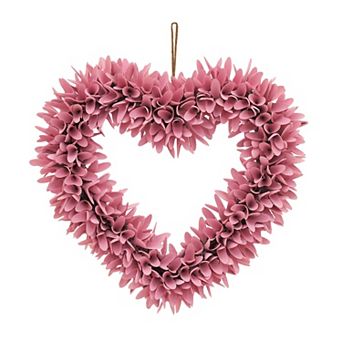 Celebrate Together™ Valentine's Day Heart Shaped Wood Curl Wreath