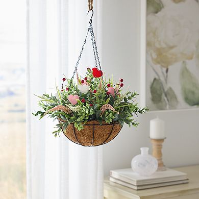 Celebrate Together™ Valentine's Day Hanging Botanical Basket