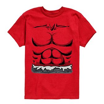 Boys 8-20 Marvel Captain America Brave New World Red Hulk Costume Graphic Tee
