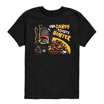 Boys 8-20 Star Wars The Mandalorian The Candy Hunter Graphic Tee