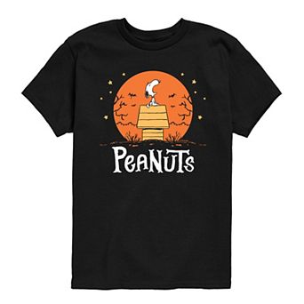 Boys 8-20 Peanuts Halloween Snoopy Howling Graphic Tee