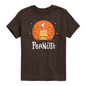 Boys 8-20 Peanuts Halloween Snoopy Howling Graphic Tee