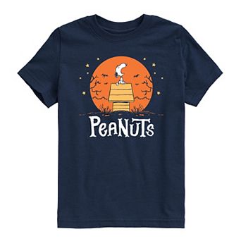 Boys 8-20 Peanuts Halloween Snoopy Howling Graphic Tee