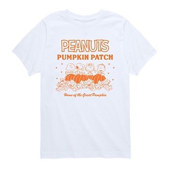 Boys 8-20 Peanuts Pumpkin Patch Home Of The Great Pumpkin Graphic Tee