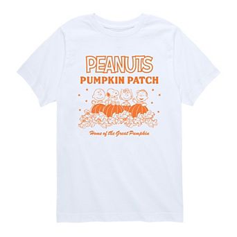 Boys 8-20 Peanuts Pumpkin Patch Home Of The Great Pumpkin Graphic Tee